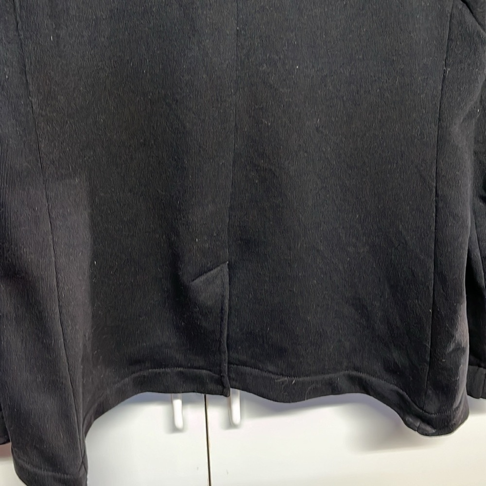 Vintage Gap Double Breasted Black Jacket Military Style XL - Picture 7 of 11